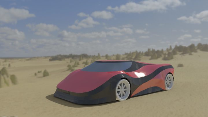 Concept Car (EXTERIOR ONLY) 3D model 3D Model