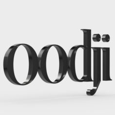 Oodji logo 3D Model
