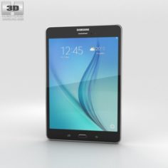 Samsung Galaxy Tab A 80 Smoky Titanium 3D Model