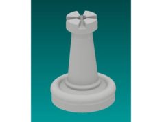 Chess Rock 3D Print Model