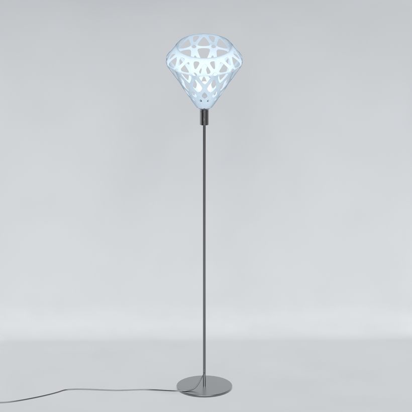 Free Floor lamp ZAHA LIGHT 3D Model