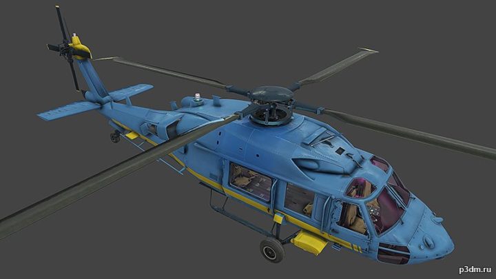 Support Heli 01 3D Model