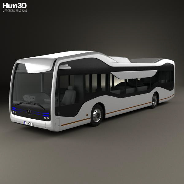 Mercedes-Benz Future Bus 2016 3D Model