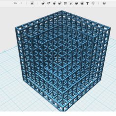 Cube Pile 9×9 3D Print Model
