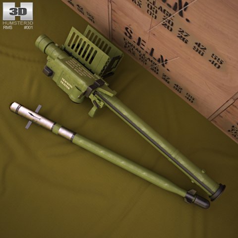 FIM-92 Stinger 3D Model