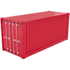 Cargo Container 3D Model