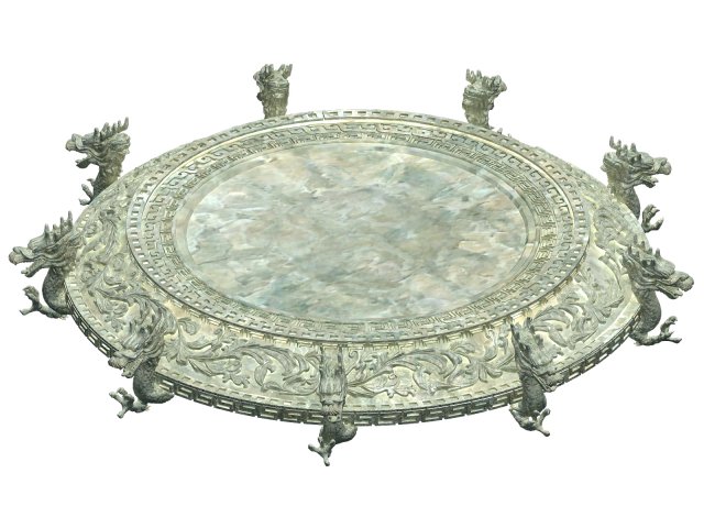 Stone round chassis 3D Model