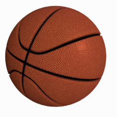 Basket Ball – Spalding style 3D Model