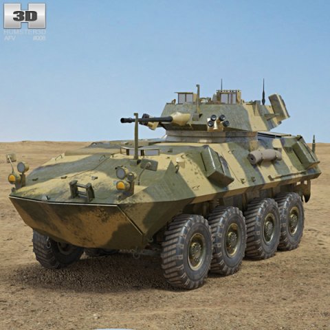 LAV-25 3D Model