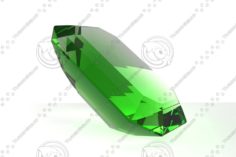 3D Emmerald Emerald model 3D Model