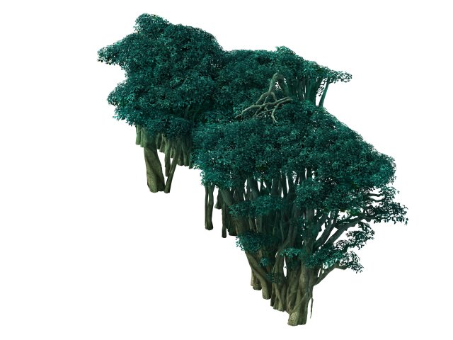 Game Model – Forest – Tree 03 3D Model