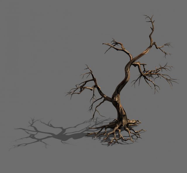 Game Model – Forest – Dead Tree 01 3D Model