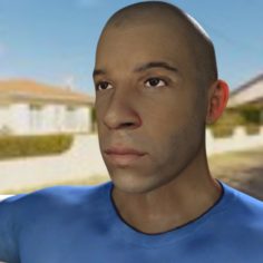 Vin Diesel Free 3D Model