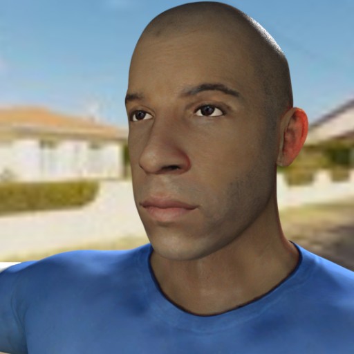 Vin Diesel Free 3D Model