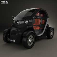 Renault Twizy ZE Expression 2012 3D Model