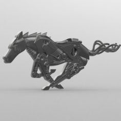 Iron horse 3D Model