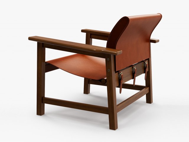 Stuart Scott – The saddle up chair 3D model 3D Model