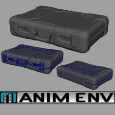 Briefcase 3D Model