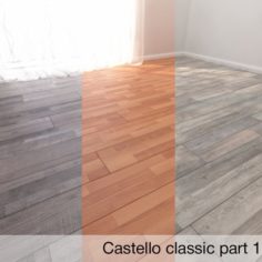 Parquet Floor Castello Classic part 1 3D Model
