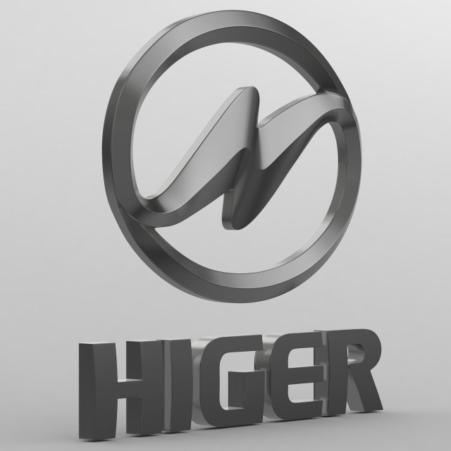 Higer logo 3D Model