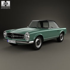 Mercedes-Benz SL-class (W113) 1963 3D Model