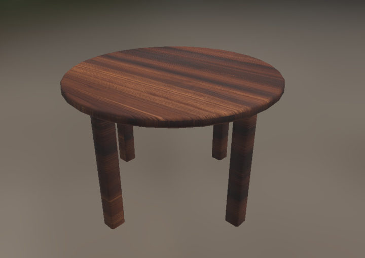 Round table 3D Model