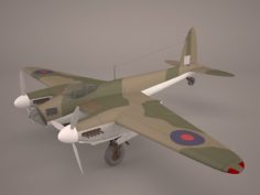 De Havilland Mosquito 3D Model