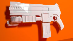 Futuristic Sci-Fi Weapon 3D model 3D Model
