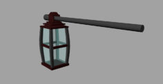 3D Lantern Free 3D Model