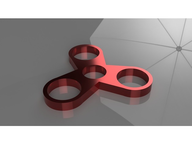 12 Quarter Fidget Spinner 3D Print Model