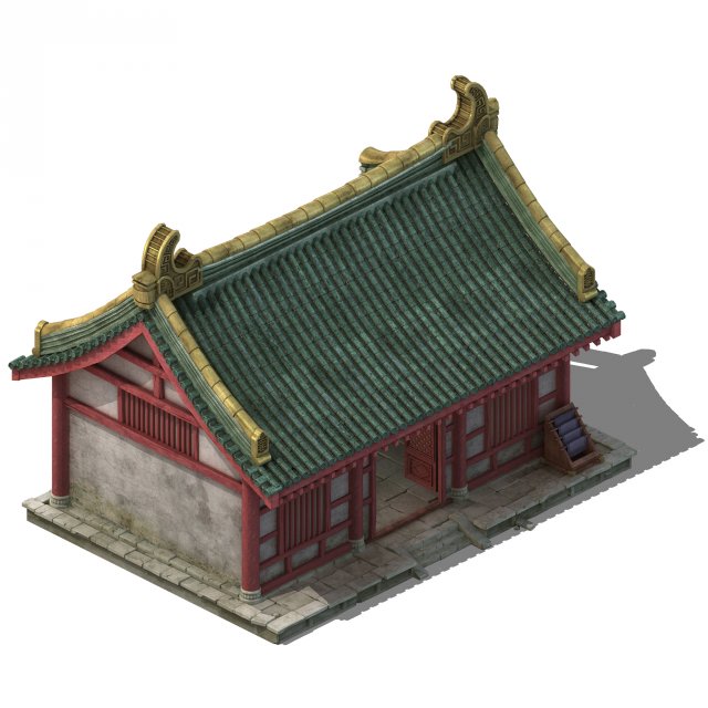 City Building – Shop 032 3D Model