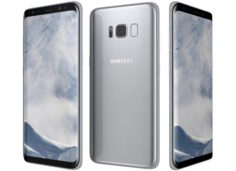 Samsung Galaxy S8 Arctic Silver 3D Model