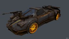 Pagani Zonda 3D Model