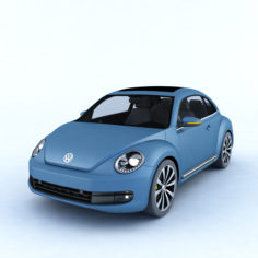 3D Volkswagen Beetle 2012 3D Model