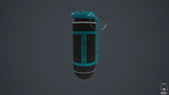 Grenade Free 3D Model