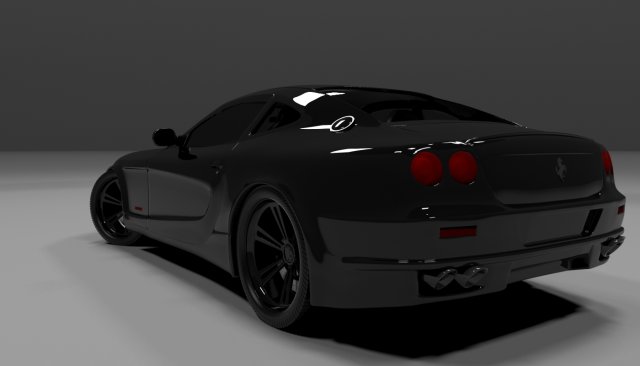 Ferrari Free 3D Model