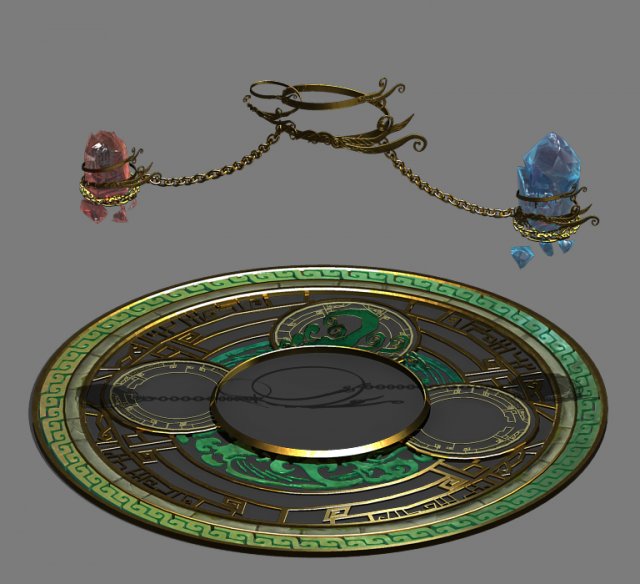 Wizard – disc Send 12 3D Model