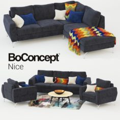 Sofa Booncept Nice 3D Model