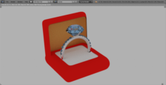 Diamond Ring 3D Model