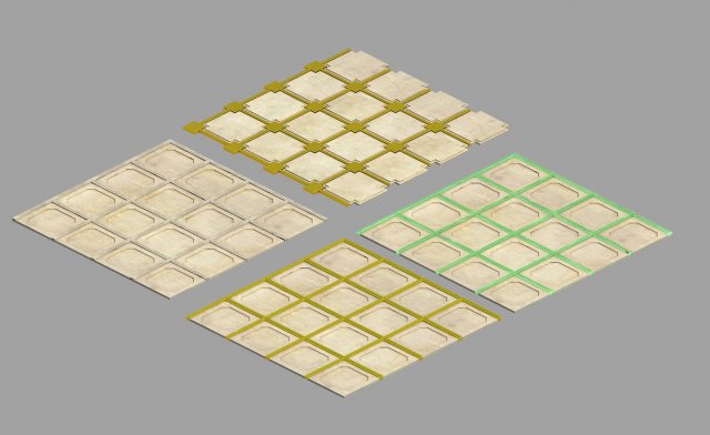 Palace – parquet 3D Model