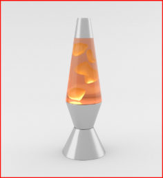 Lava lamp model 3D Model