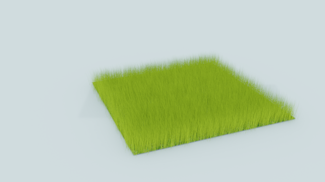 Very realistic grass 3D Model