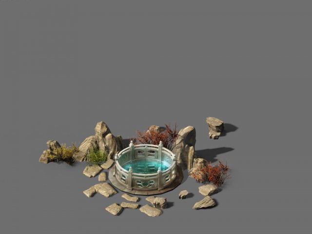 Acacia jade – wells 3D Model