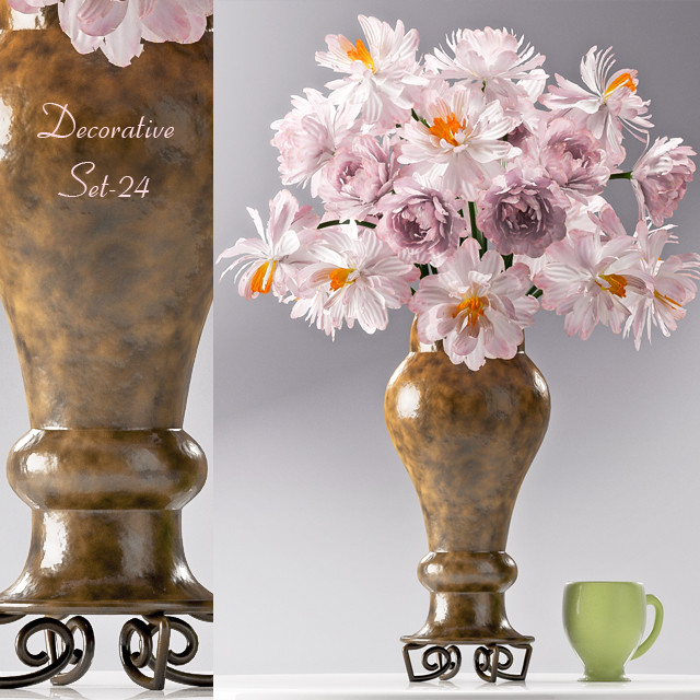 Decorative set 24 3D Model