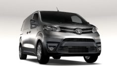 Toyota ProAce Van L2 2017 3D model 3D Model