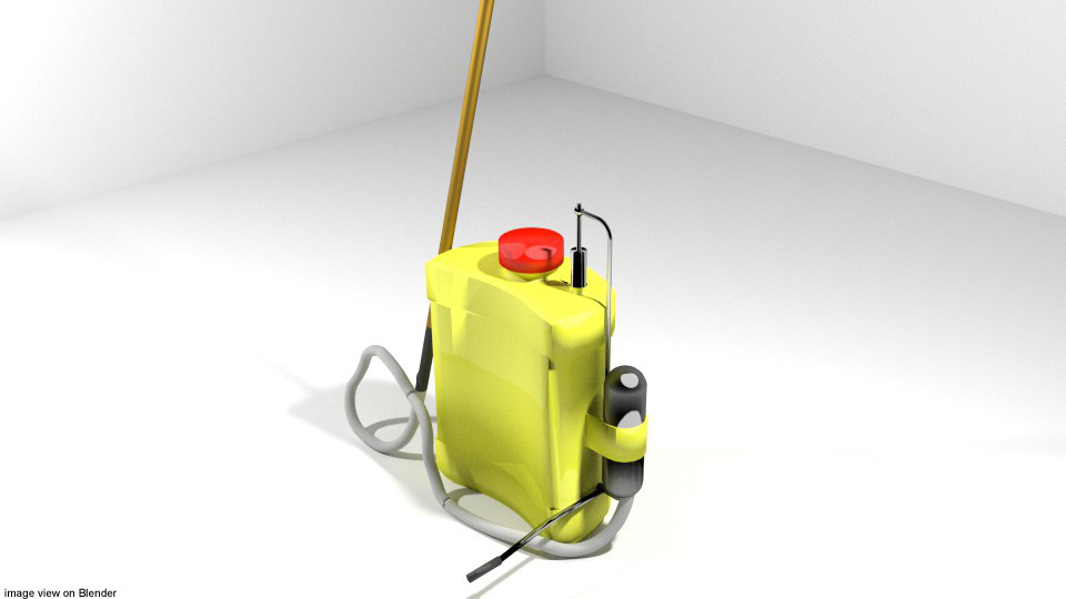 Compression Sprayer – Type 2 3D Model