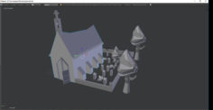 3D iglesia 3D Model