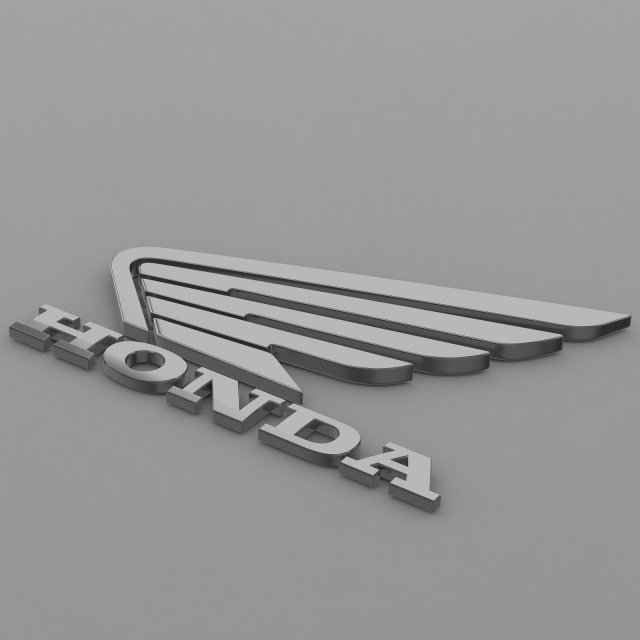 Honda logo 2 3D Model