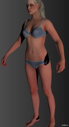 Lydia Jorjadze[underwear] 3D Model