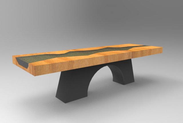 Simple Table Free 3D Model